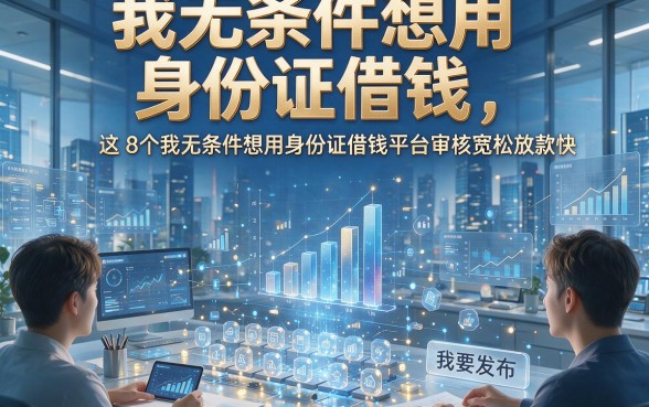 我无条件想用身份证借钱，这8个我无条件想用身份证借钱平台审核宽松放款快