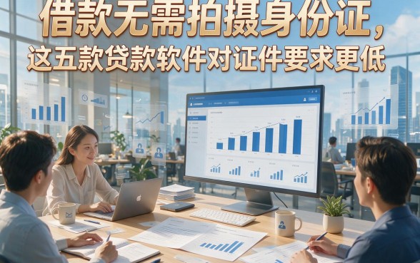 借款无需拍摄身份证，这五款贷款软件对证件要求更低！