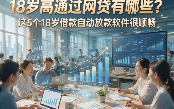 18岁高通过网贷有哪些？这5个18岁借款自动放款软件很顺畅