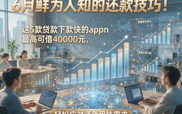 6月鲜为人知的还款技巧！这5款贷款下款快的app最高可借40000元，轻松应对紧急用钱需求