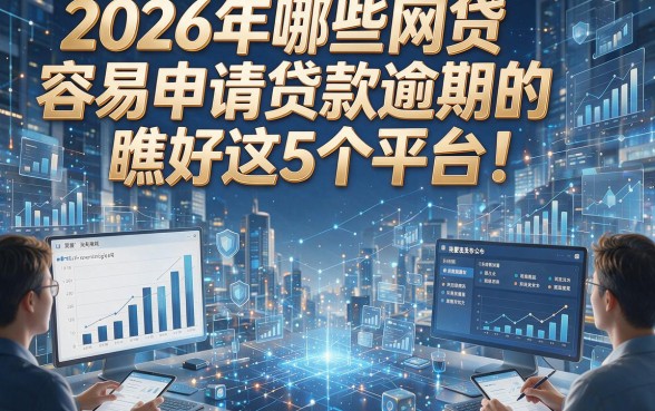 2026年哪些网贷容易申请贷款逾期的瞧好这5个平台！本篇为您深度解析！