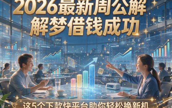 2026最新周公解梦借钱成功，这5个下款快平台助你轻松换新机