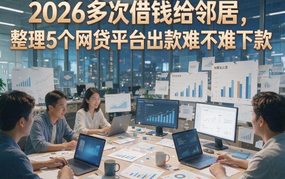2026多次借钱给邻居，整理5个网贷平台出款难不难下款