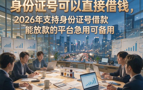 身份证号可以直接借钱，2026年支持身份证号借款能放款的平台急用可备用