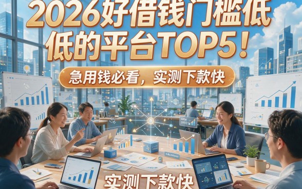 2026好借钱门槛低的平台TOP5！急用钱必看，实测下款快！