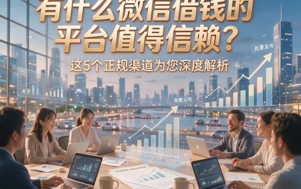 有什么微信借钱的平台值得信赖？这5个正规渠道为您深度解析！