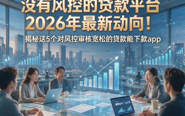没有风控的贷款平台2026年最新动向！揭秘这5个对风控审核宽松的贷款能下款app