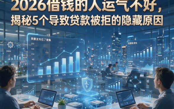 2026借钱的人运气不好，揭秘5个导致贷款被拒的隐藏原因