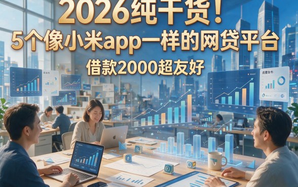 2026纯干货！5个像小米app一样的网贷平台，借款2000超友好