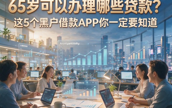 65岁可以办理哪些贷款？这5个黑户借款APP你一定要知道！