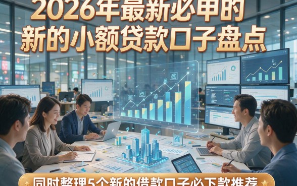2026年最新必申的新的小额贷款口子盘点，同时整理5个新的借款口子必下款推荐