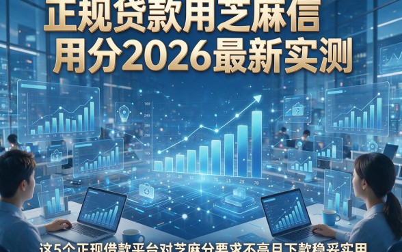 正规贷款用芝麻信用分2026最新实测，这5个正规借款平台对芝麻分要求不高且下款稳妥实用