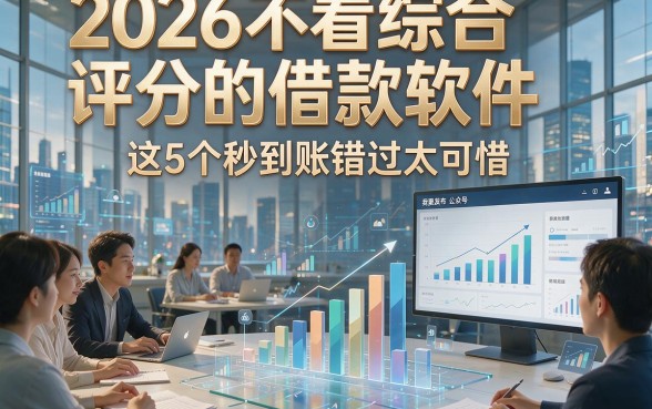 2026不看综合评分的借款软件，这5个秒到账错过太可惜