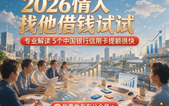 2026情人找他借钱试试，专业解读5个中国银行信用卡提额很快