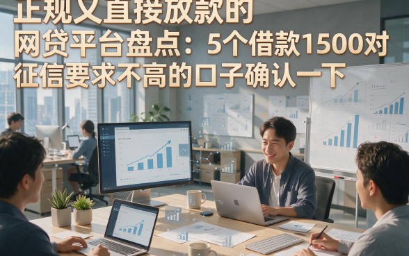 正规又直接放款的网贷平台盘点：5个借款1500对征信要求不高的口子确认一下