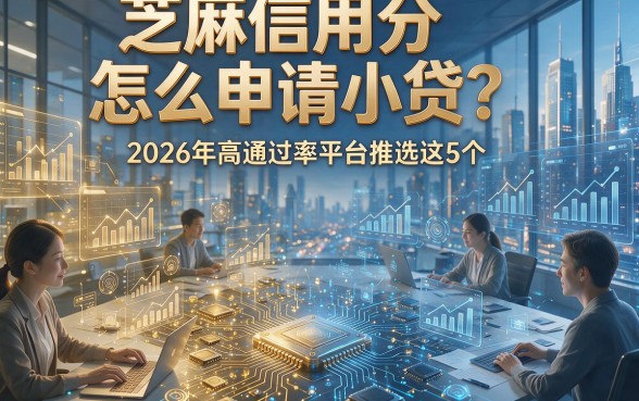 芝麻信用分怎么申请小贷？2026年高通过率平台推选这5个，本文为您深度详解！