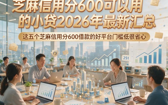 芝麻信用分600可以用的小贷2026年最新汇总，这五个芝麻信用分600借款的好平台门槛低很省心