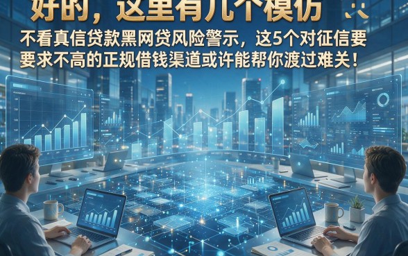好的，这里有几个模仿原标题结构并包含完整关键词的新标题供您选择：不看真信贷款黑网贷风险警示，这5个对征信要求不高的正规借钱渠道或许能帮你渡过难关
