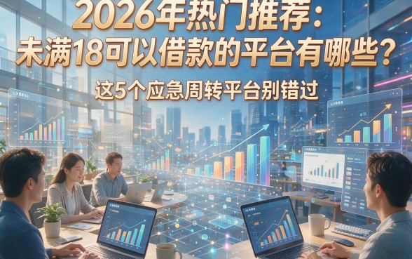 2026年热门推荐：未满18可以借款的平台有哪些？这5个应急周转平台别错过！