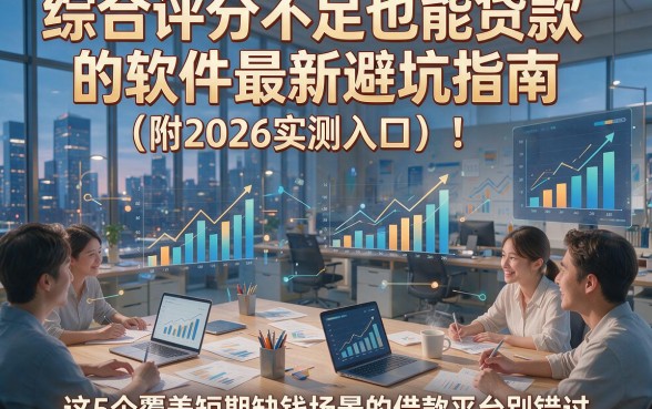 综合评分不足也能贷款的软件最新避坑指南（附2026实测入口）！这5个覆盖短期缺钱场景的借款平台别错过