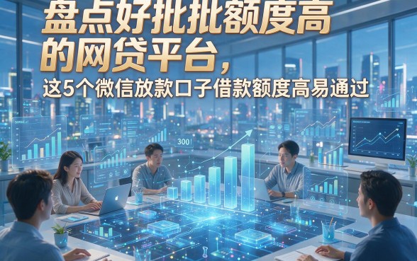 以下是根据你的要求生成的新标题：盘点好批额度高的网贷平台，这5个微信放款口子借款额度高易通过