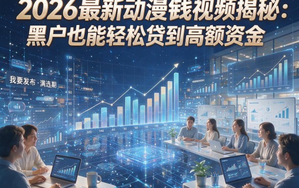 2026最新动漫借钱视频揭秘：黑户也能轻松贷到高额资金