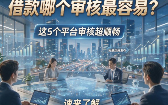 借款哪个审核最容易？这5个平台审核超顺畅，速来了解！