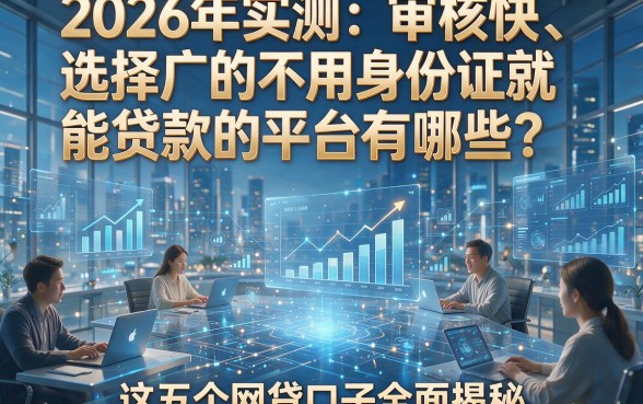 2026年实测：审核快、选择广的不用身份证就能贷款的平台有哪些？这五个网贷口子全面揭秘！