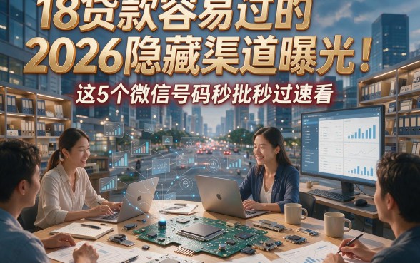 18贷款容易过的2026隐藏渠道曝光！这5个微信号码秒批秒过速看