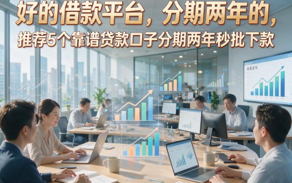 好的借款平台，分期两年的，推荐5个靠谱贷款口子分期两年秒批下款