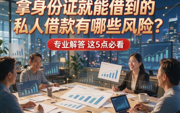 拿身份证就能借到的私人借款有哪些风险？专业解答这5点必看！