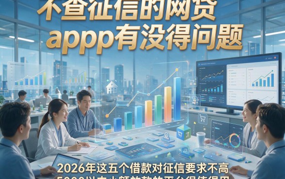 不查征信的网贷app有没得问题，2026年这五个借款对征信要求不高5000以内小额放款的平台很值得用