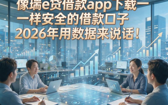 像瑞e贷借款app下载一样安全的借款口子2026年用数据来说话！本篇为您全面讲说！