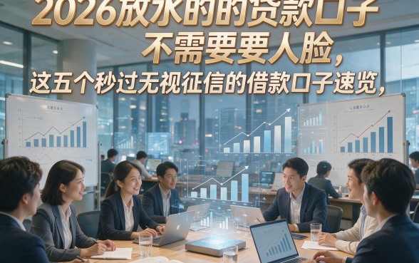 2026放水的贷款口子不需要人脸，这五个秒过无视征信的借款口子速览！