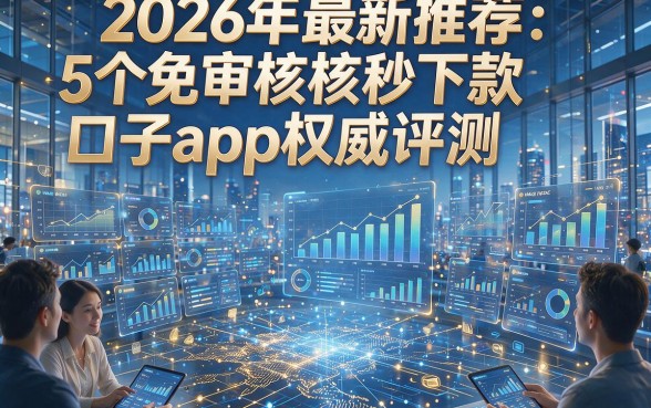 2026年最新推荐：5个免审核秒下款口子app权威评测