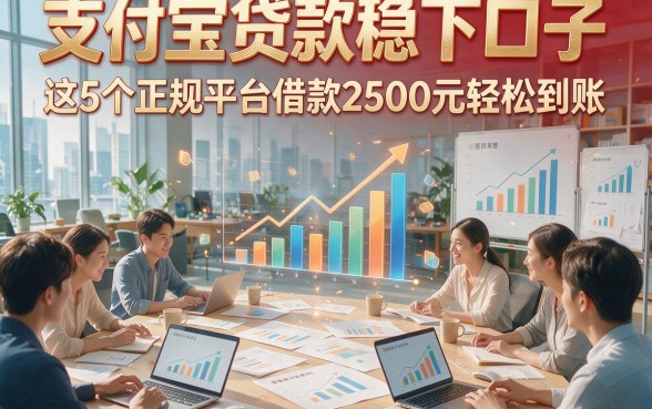 支付宝贷款稳下口子，这5个正规平台借款2500元轻松到账