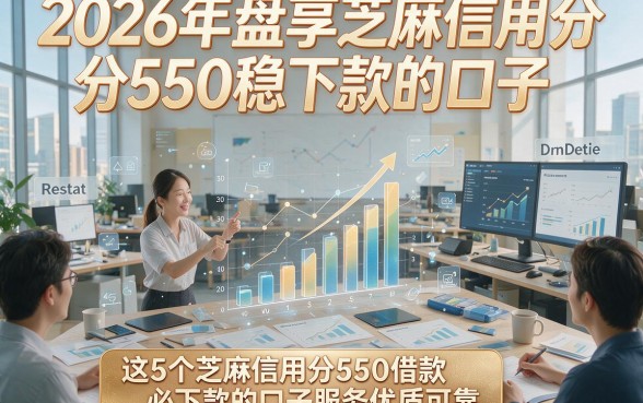 2026年盘点芝麻信用分550稳下款的口子，这5个芝麻信用分550借款必下款的口子服务优质可靠
