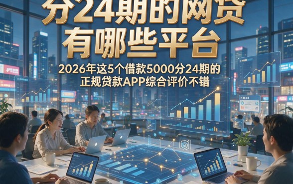 分24期的网贷有哪些平台，2026年这5个借款5000分24期的正规贷款APP综合评价不错
