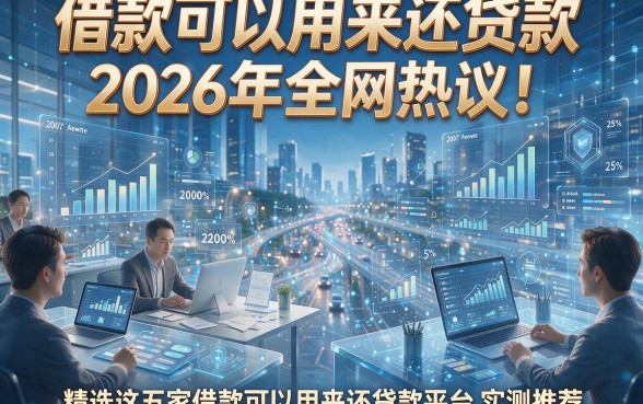 借款可以用来还贷款2026年全网热议！精选这五家借款可以用来还贷款平台实测推荐