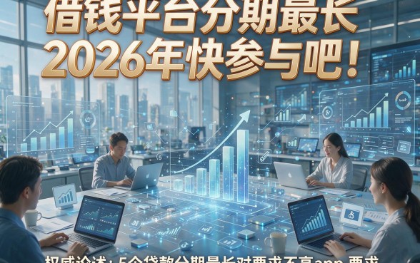 借钱平台分期最长2026年快参与吧！权威论述5个贷款分期最长对要求不高app