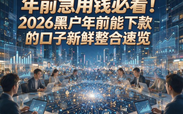年前急用钱必看！2026黑户年前能下款的口子新鲜整合速览