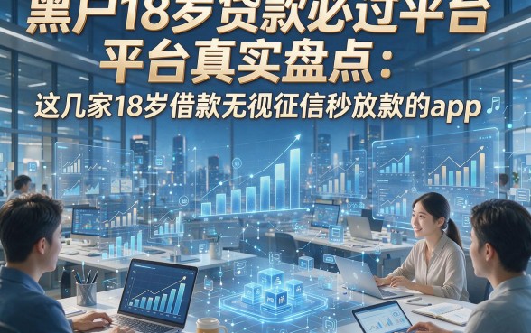 黑户18岁贷款必过平台真实盘点：这几家18岁借款无视征信秒放款的app