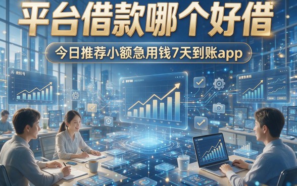 平台借款哪个好借，今日推荐小额急用钱7天到账app