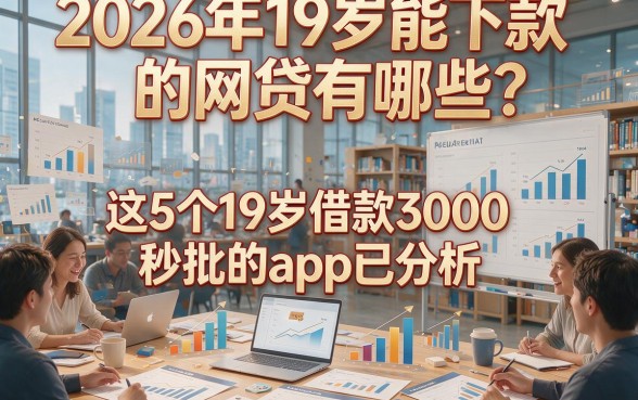 2026年19岁能下款的网贷有哪些？这5个19岁借款3000秒批的app已分析