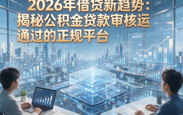 2026年借贷新趋势：揭秘公积金贷款审核通过的正规平台