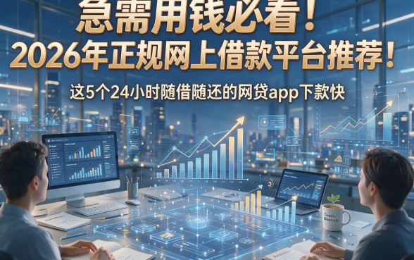 根据您提供的关键词和原标题风格，为您生成以下新标题：急需用钱必看：2026年正规网上借款平台推荐，这5个24小时随借随还的网贷app下款快