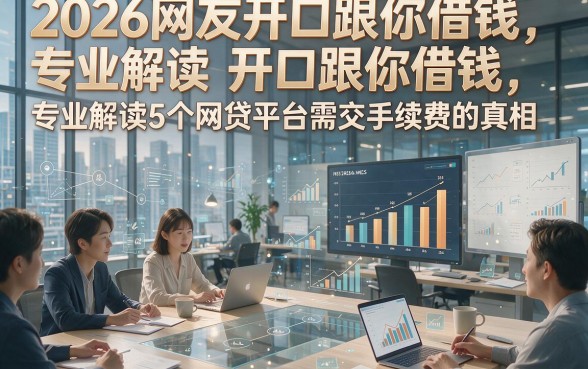 2026网友开口跟你借钱，专业解读5个网贷平台需交手续费的真相