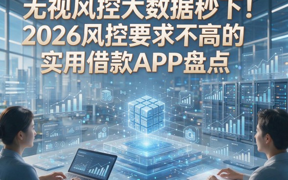 无视风控大数据秒下！2026风控要求不高的实用借款APP盘点