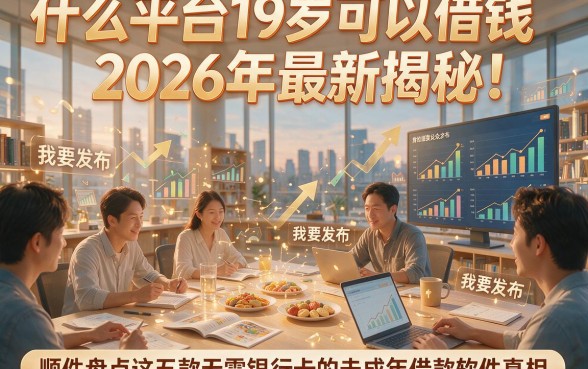 什么平台19岁可以借钱2026年最新揭秘！顺便盘点这五款无需银行卡的未成年借款软件真相
