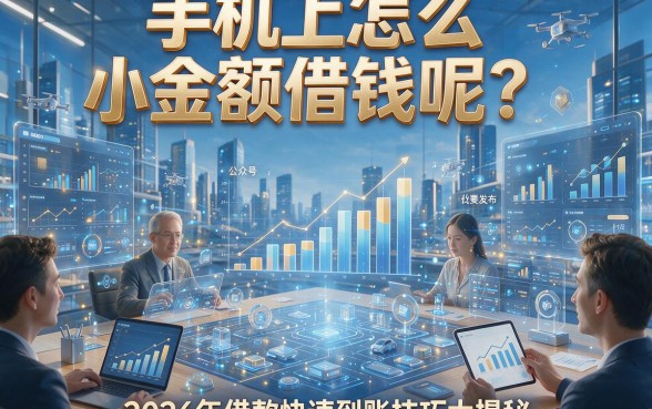 手机上怎么小金额借钱呢？2026年借款快速到账技巧大揭秘！